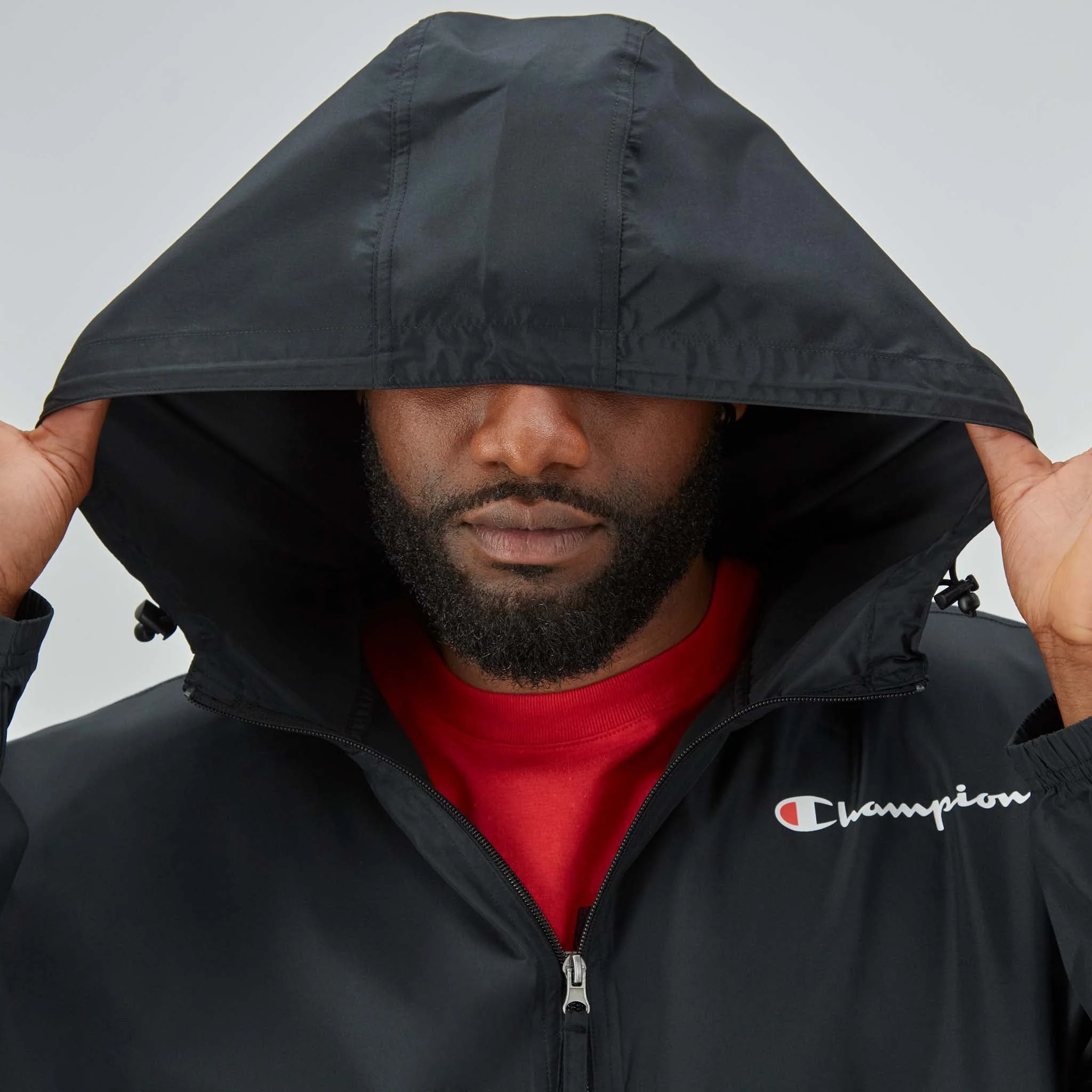 Stadium Packable Jacket, Script Logo - Big & Tall - Image 4