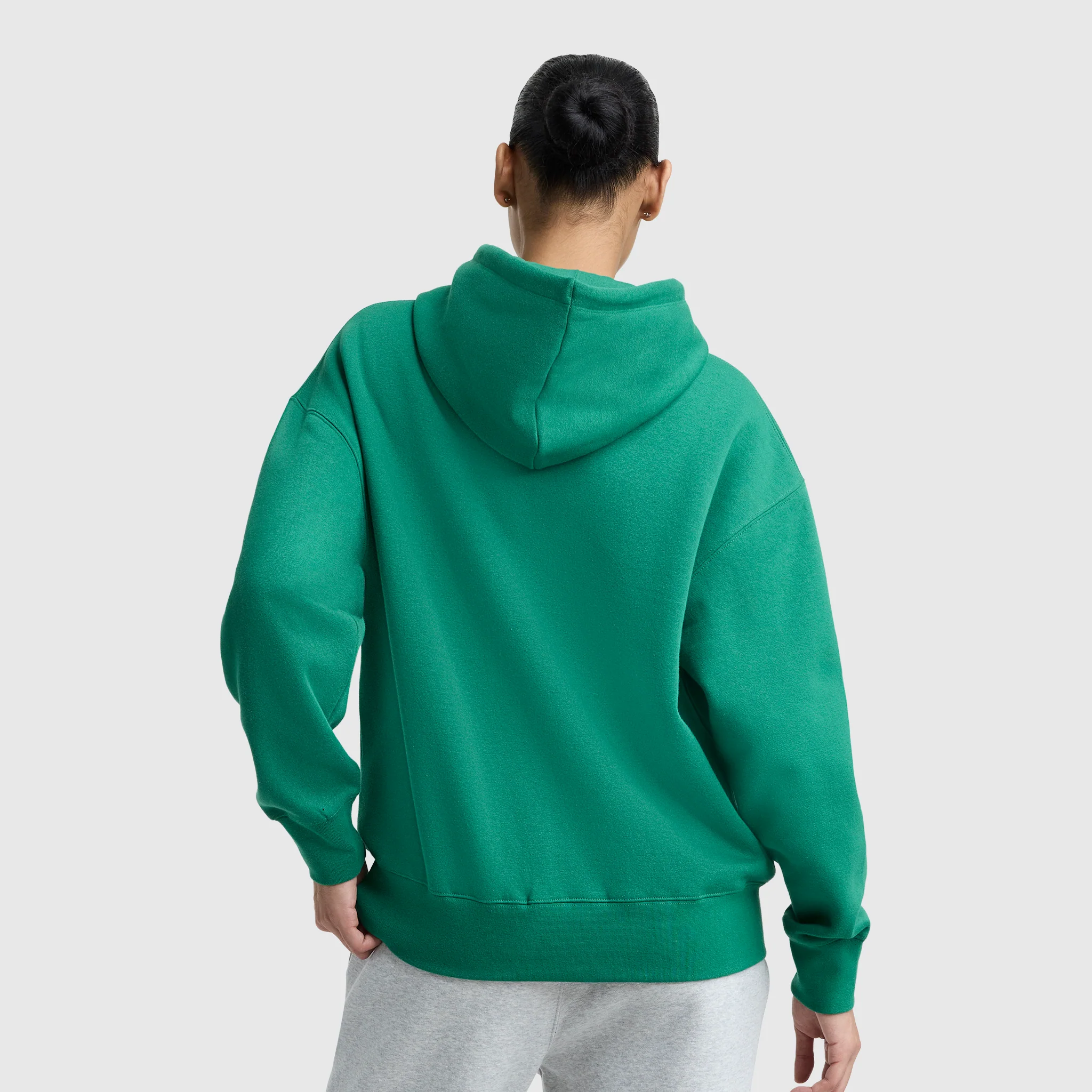 Powerblend Hoodie, Tonal Script Freshman - Image 2
