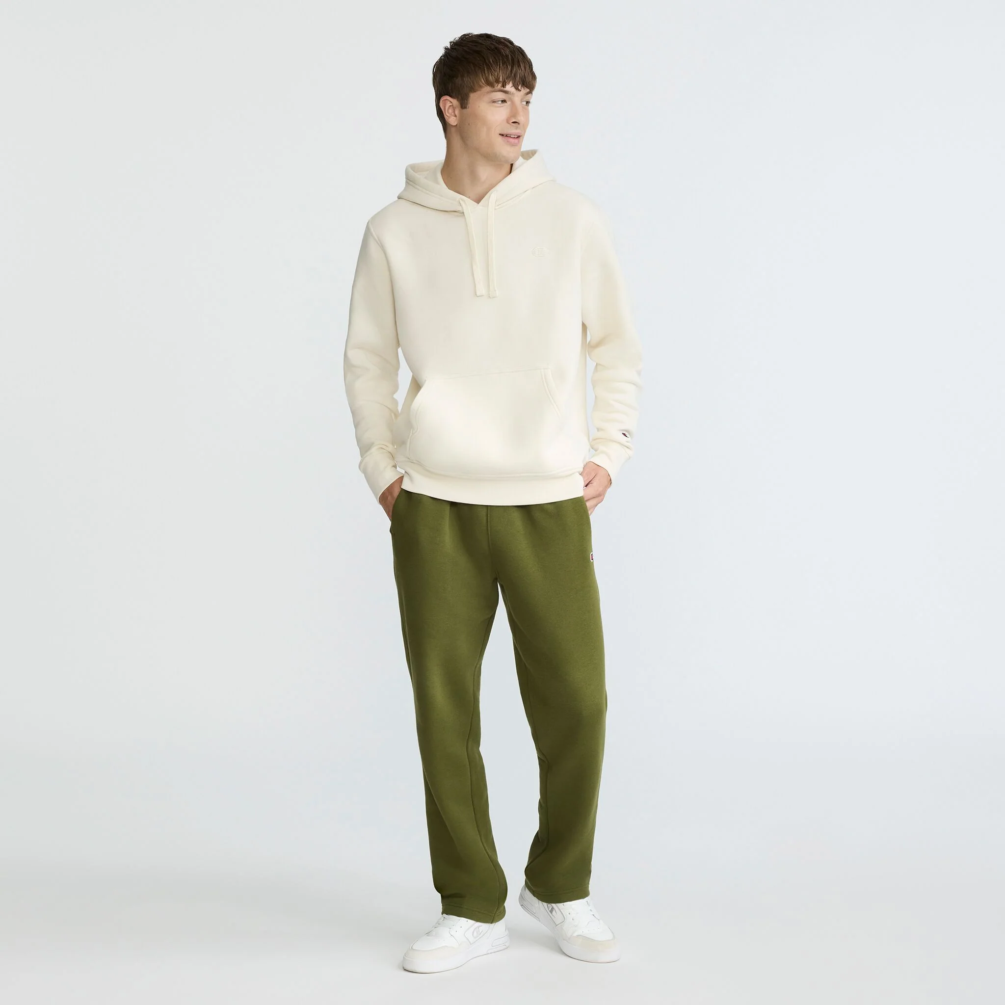 Powerblend Hoodie, C Logo - Image 4