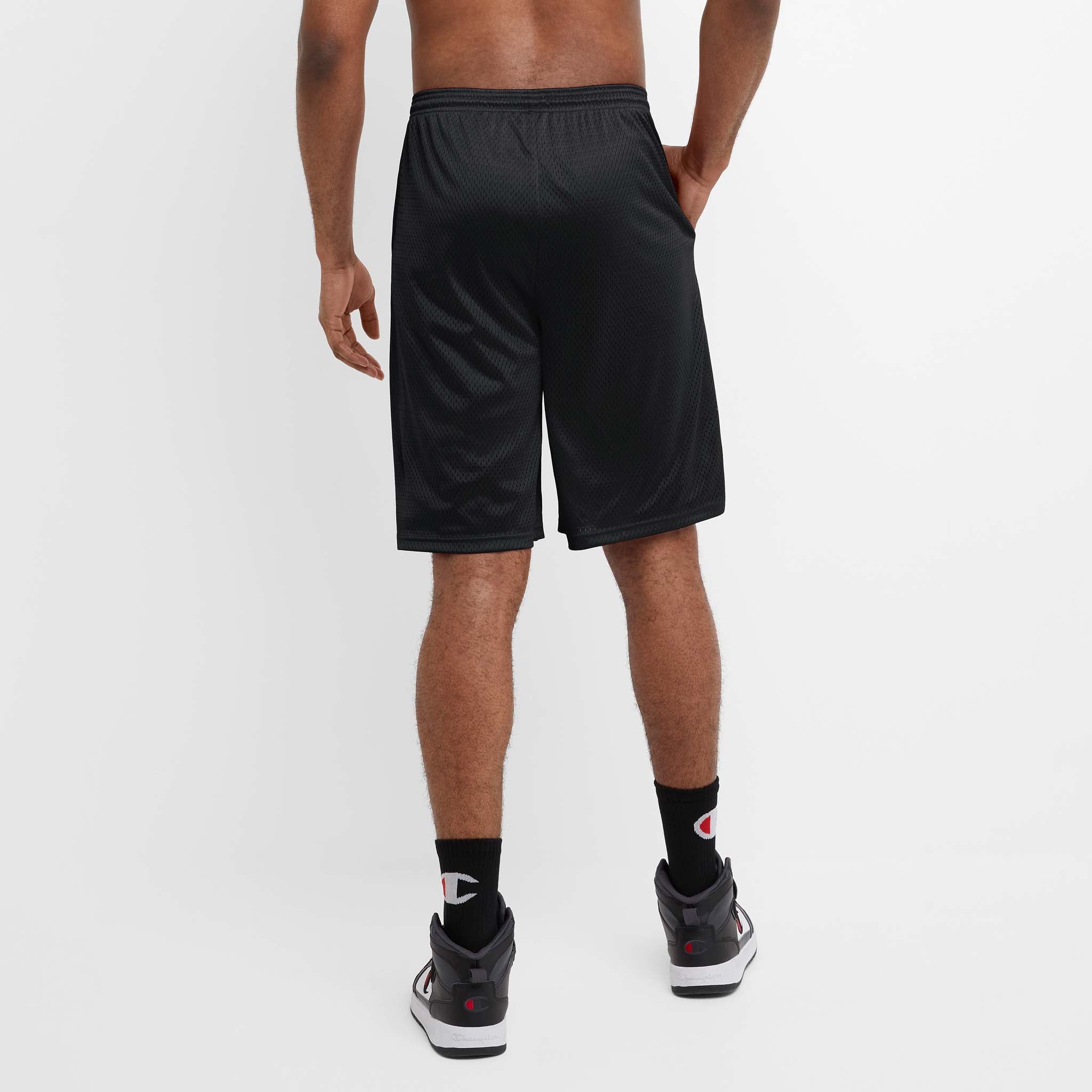 9" Classic Mesh Shorts, C Logo - Big & Tall - Image 2