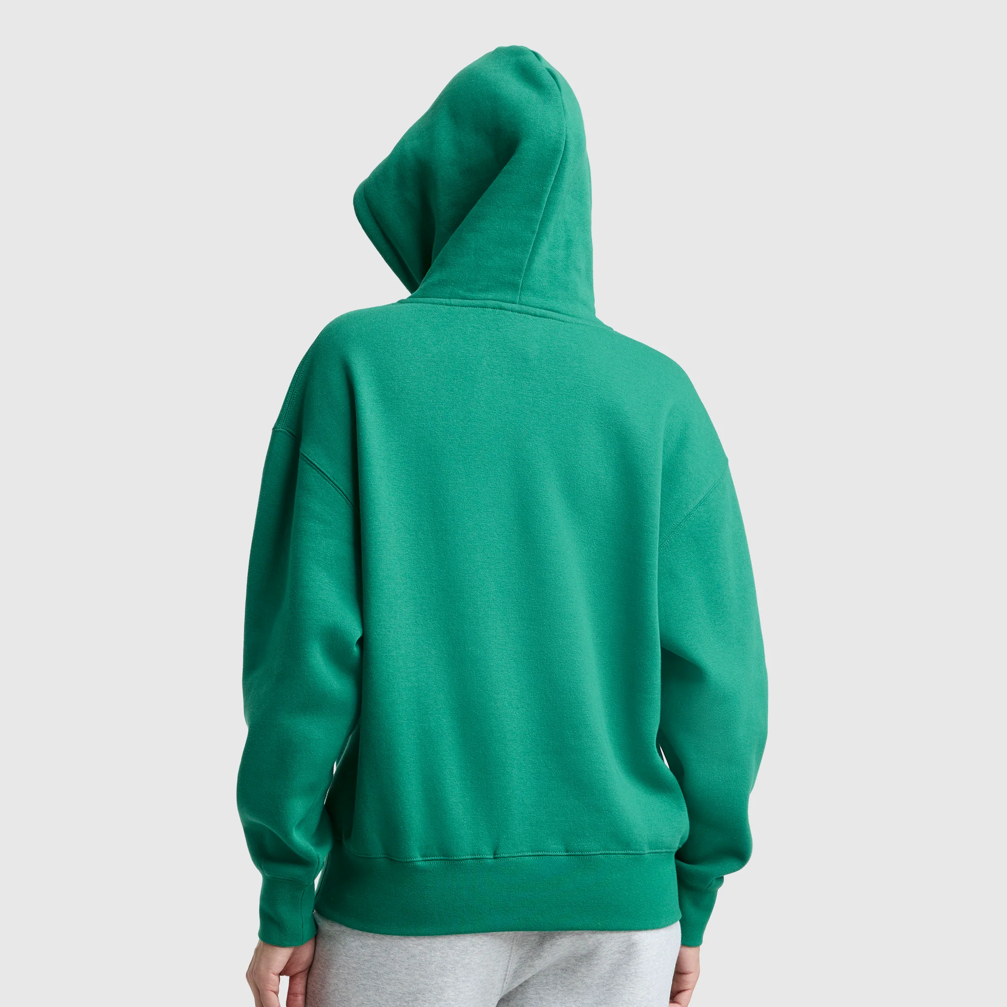 Powerblend Hoodie, Tonal Script Freshman - Image 5