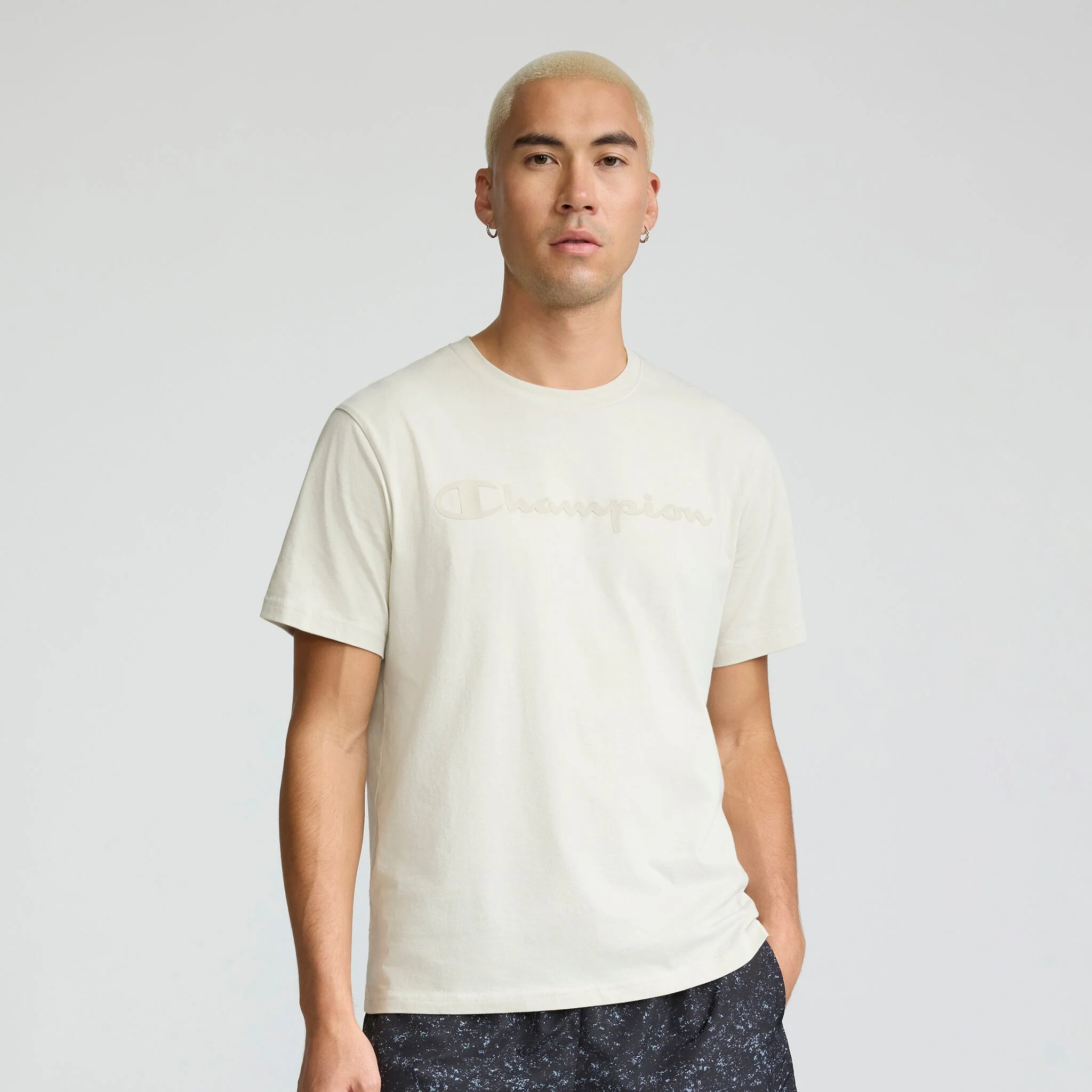 Classic Graphic T-Shirt, Tonal Script Logo