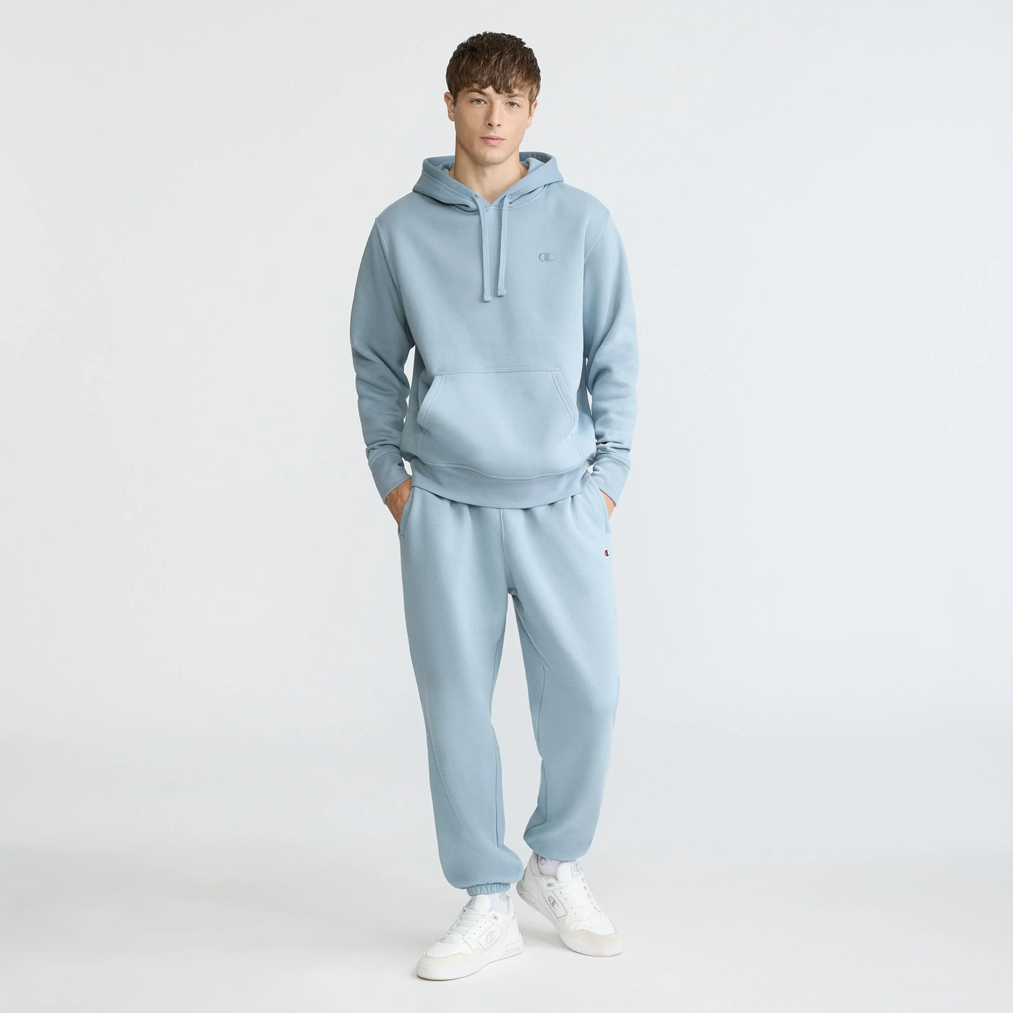 Powerblend Hoodie, C Logo - Image 4