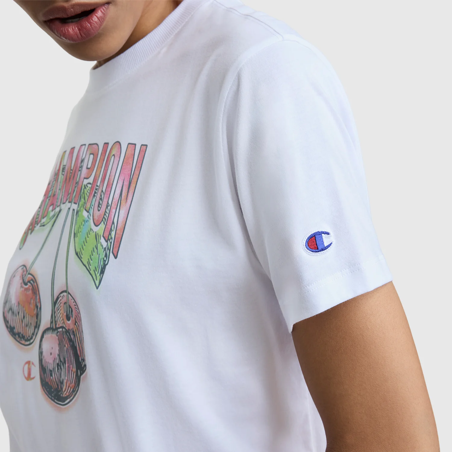 Cherry On Top Graphic T-Shirt, C Logo - Image 3