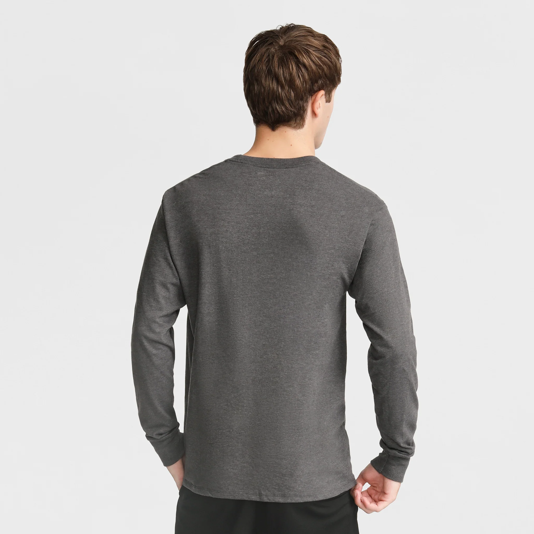 Classic Long Sleeve T-Shirt, Embroidered C Logo - Image 2