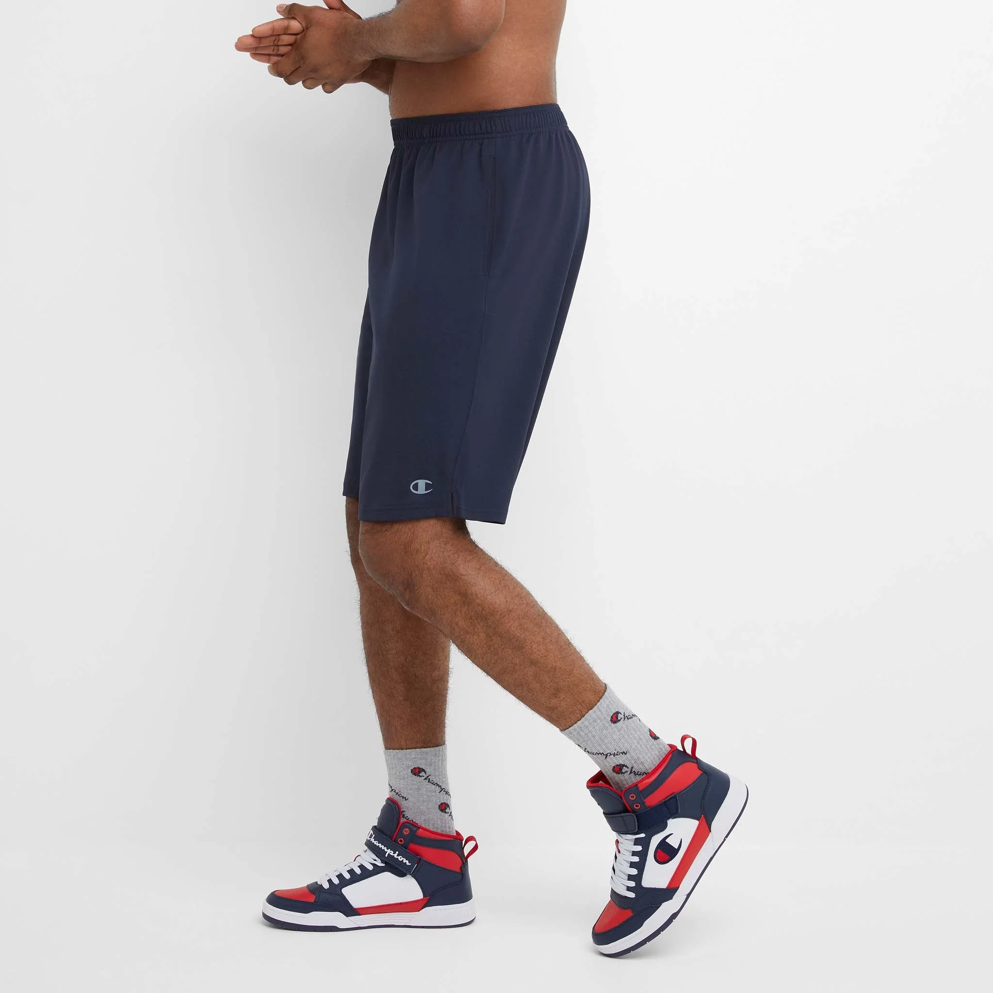 10" Moisture Wicking, Sport Shorts - Big & Tall - Image 2