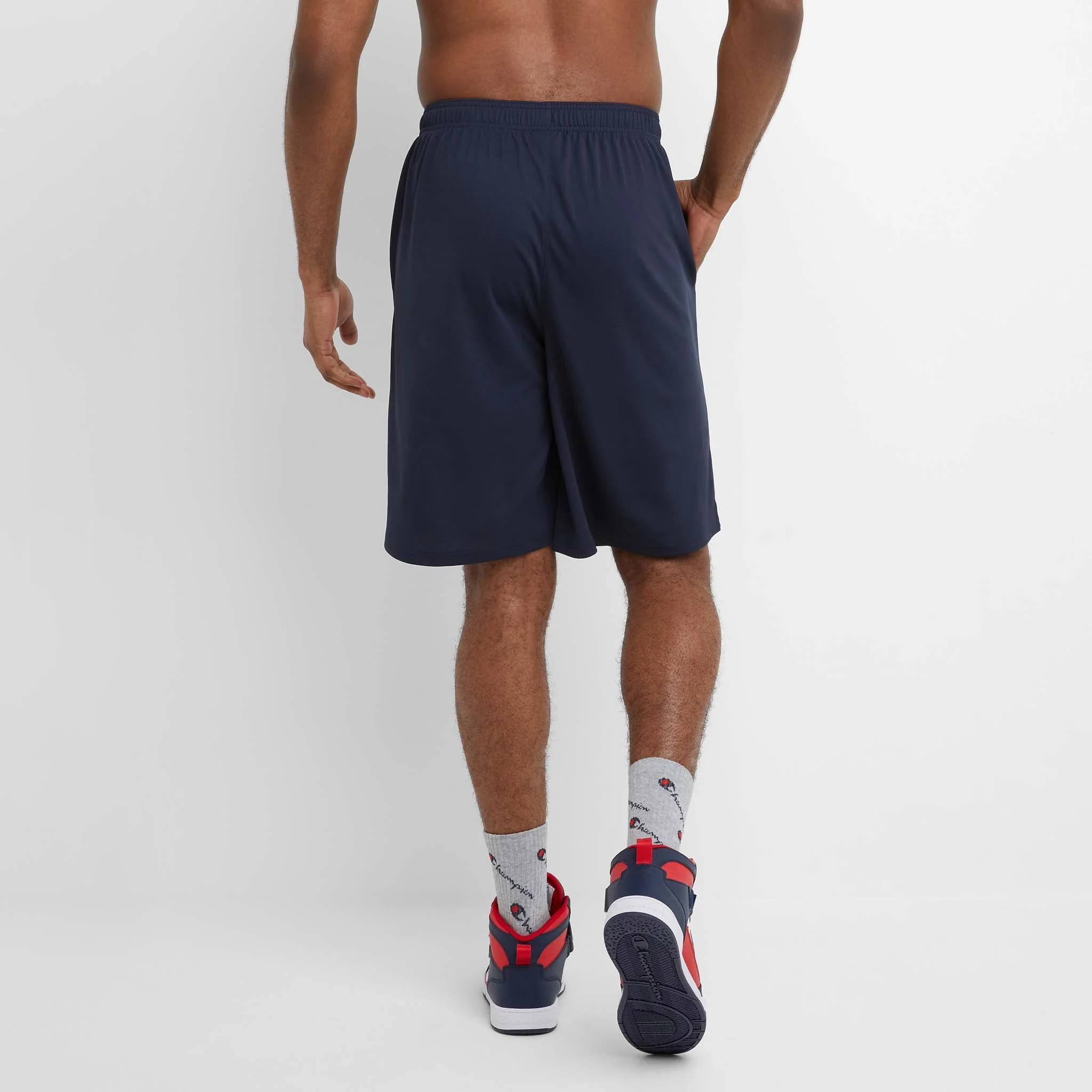10" Moisture Wicking, Sport Shorts - Big & Tall - Image 3