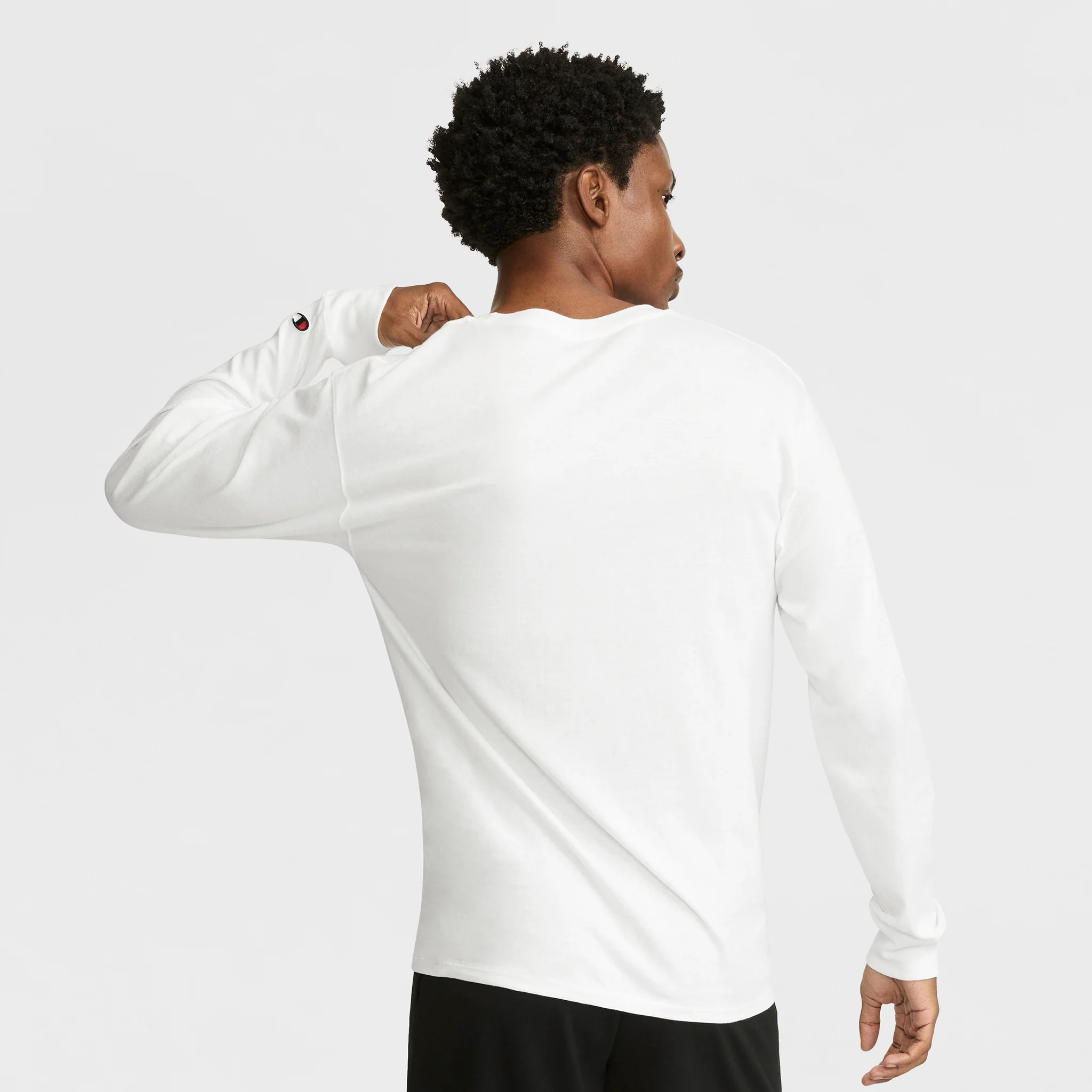 Classic Long Sleeve T-Shirt, Embroidered C Logo - Image 2