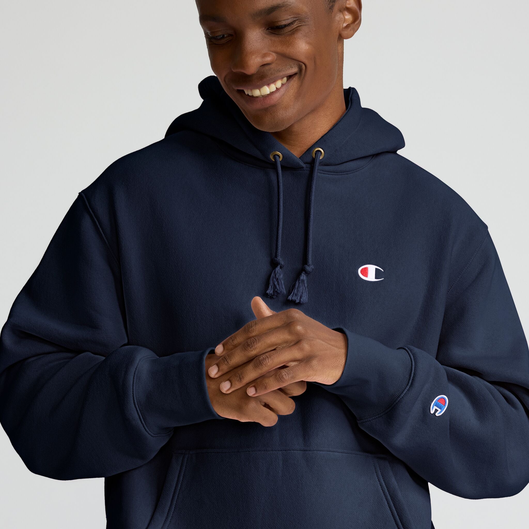 Reverse Weave Hoodie, C Logo - Image 4